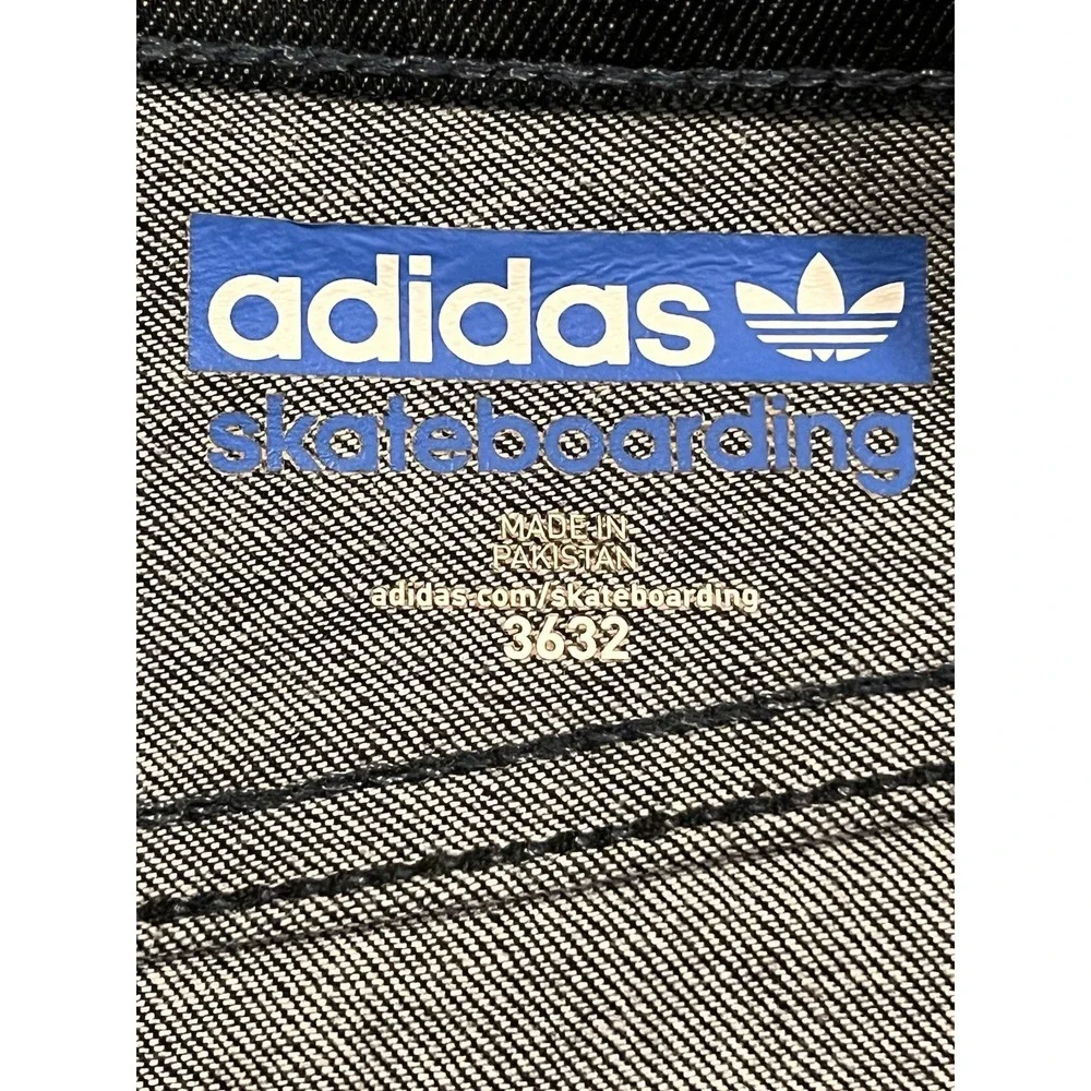 Adidas Men's Skateboarding Jeans‎ 36x32 Dark Blue